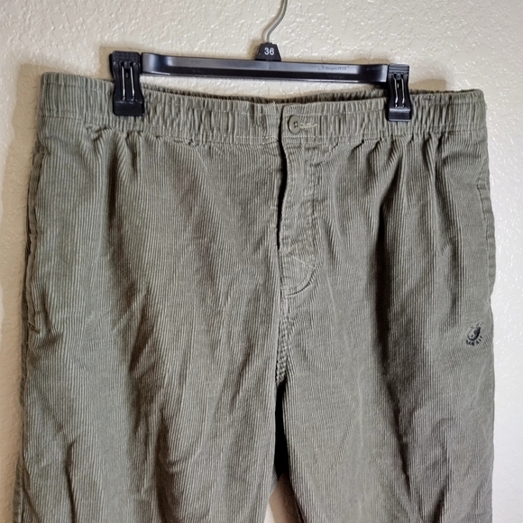 T & C surf design Whaler Cord Pant Military Sz 36 - Picture 3 of 8